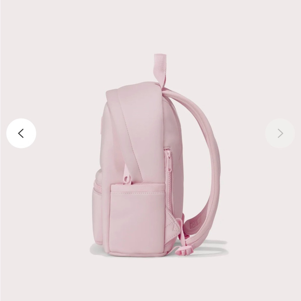 NWT Dagne Dover Small Dakota Neoprene Backpack – Limited Edition Wild Rose Pink - Picture 6 of 9